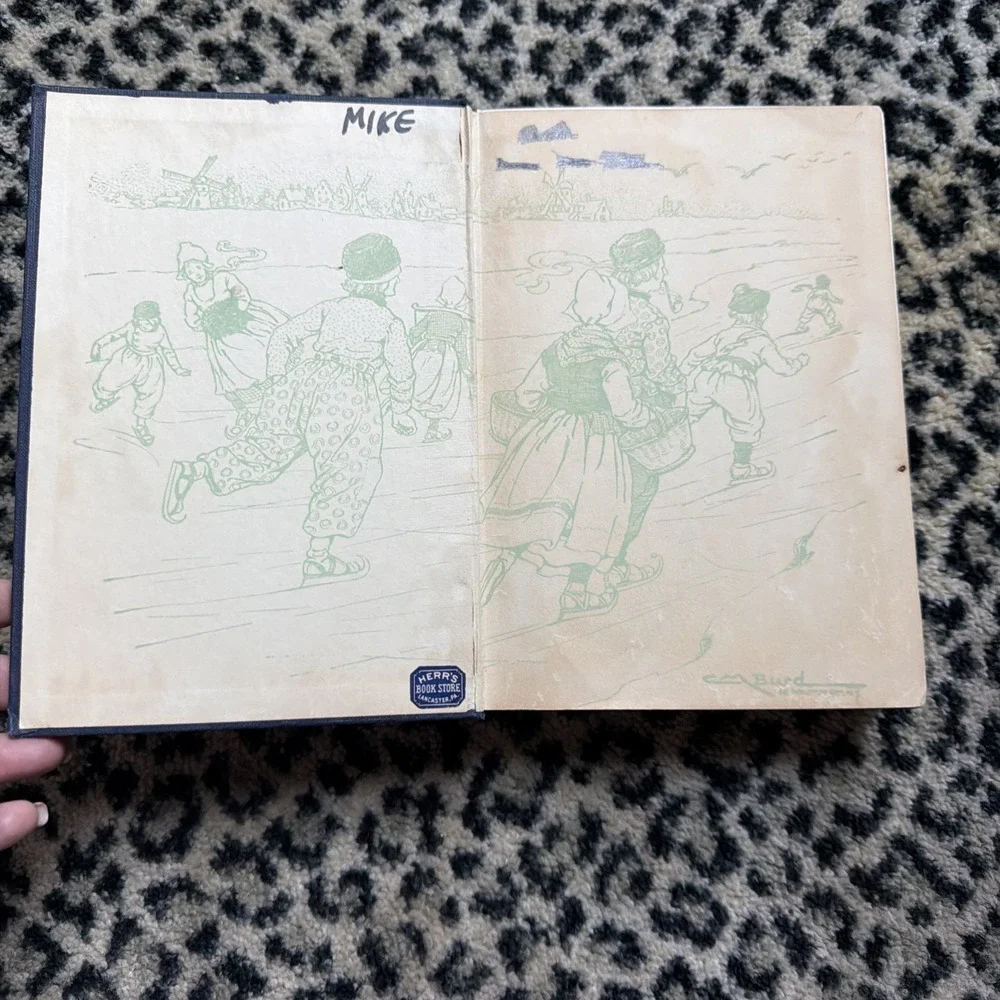 Mary Mapes Dodge Hans Brinker or the Silver Skates 1925 Antique hardcover